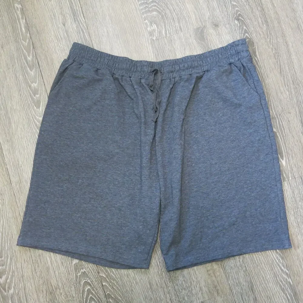 DIBAOLONG *NWT Long Shorts Size XXXL Plus Casual Activewear Summer Vacation Gray